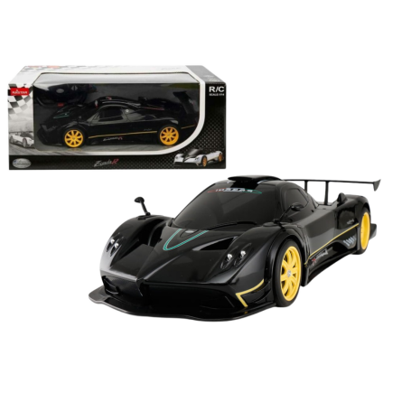 Auto rc sportowy model zdalnie sterowany pagani zonda czarne 1:14