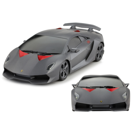 Auto sportowe rc 1:18 zdalnie sterowane lamborghini sesto elemento szare