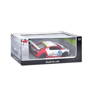 Auto r/c 1:24 zdalnie sterowane sportowe audi r8 lms białe