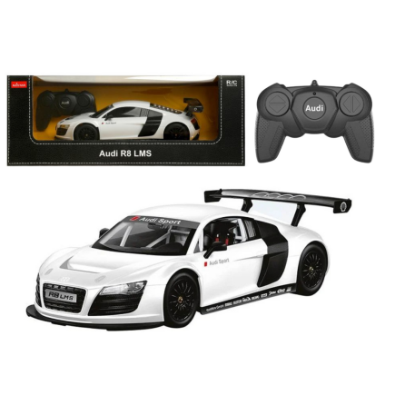 Auto sportowe rc 1:18 zdalnie sterowane audi r8 białe