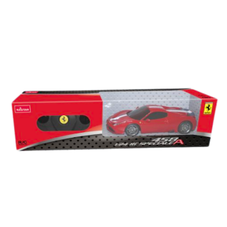 Auto sportowe rc 1:24 zdalnie sterowane ferrari 458 speciale czerwone