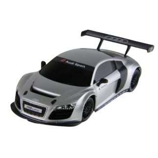 Auto R/C Audi R8 LMS Sportowe Srebrne 1:24 - Zdalnie Sterowane – EAN: 5905991029021