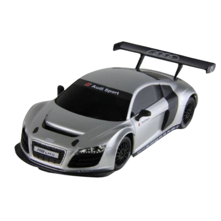 Auto R/C Audi R8 LMS Sportowe Srebrne 1:24 - Zdalnie Sterowane – EAN: 5905991029021