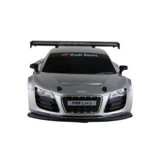 Auto r/c 1:24 zdalnie sterowane sportowe audi r8 lms srebrne