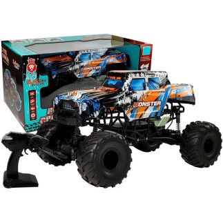 Auto terenowe zdalnie sterowane 2.4g 4x4 pomarańczowe 57cm