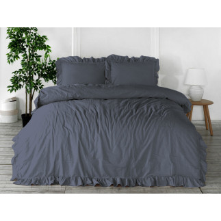 Pościel Bawełniana Natural Grey/220X200(P) Stonewashed