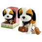 Interaktywny piesek bernardyn na smyczy + buda, EAN: 5902808159698
