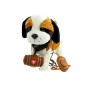 Interaktywny piesek bernardyn na smyczy + buda, EAN: 5902808159698