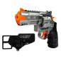 Zestaw Policyjny: Pistolet, Kajdanki, Lornetka, Gwizdek, Zegarek, Odznaka - EAN: 5903802454550