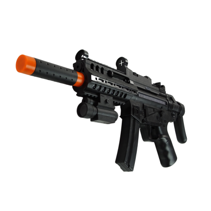 Duży pistolet karabin maszynowy na baterie światło dźwięk wibracje