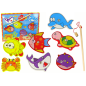 Drewniany Zestaw do Łowienia Ryb Kolorowy z Magnets - EAN: 5905515356411