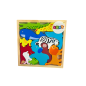 Drewniane Puzzle Zwierzęta do Dopasowania Lew Królik EAN: 5904665999561