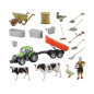 Zestaw DIY Farma z krową i kaczką - Wysoki Płot do Złożenia, EAN: 5905214971946