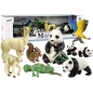 Figurka zwierzęta Zestaw Papuga Panda 5905214971670