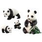 Figurka zwierzęta Zestaw Papuga Panda 5905214971670