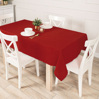 Aruba obrus wodoodporny czerwony 130x180cm EAN: 5906450007130