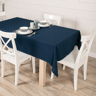Aruba Obrus Wodoodporny 120x160cm Granatowy Kolor 011 EAN: 5906450007000
