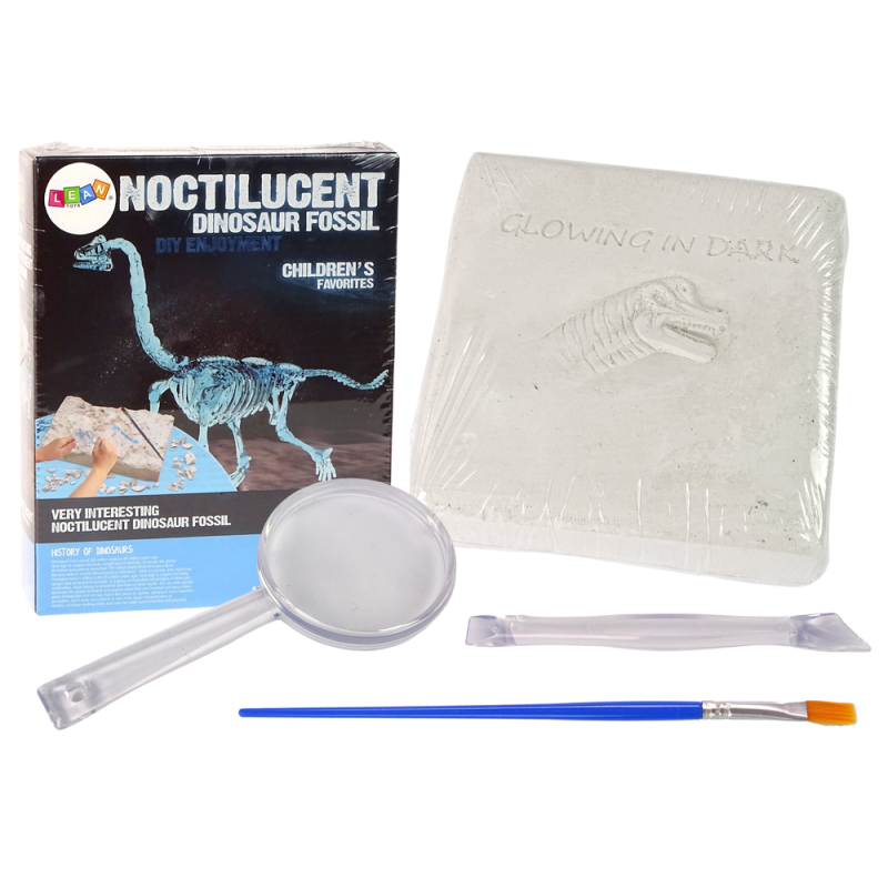 Zestaw Archeologiczny Wykopaliska Dinozaur Szkielet 3D Brachiosaurus Hologram EAN: 5905214978181