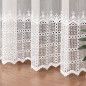 Firanka haftowana biała z aplikacją 290cm EAN: 5906450013544 Firanka haftowana biała z aplikacją 290cm EAN: 5906450013544
