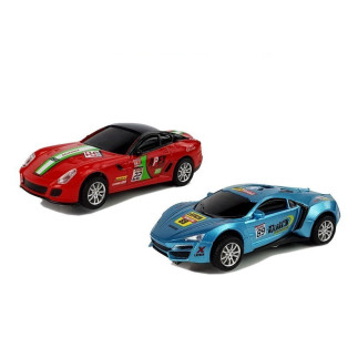 Tor wyścigowy 1:43 2 autka top turbo światła 7,6 m długości