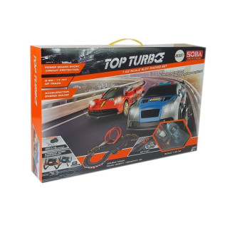 Tor wyścigowy 1:43 2 autka kontrolery top turbo 540 cm długości
