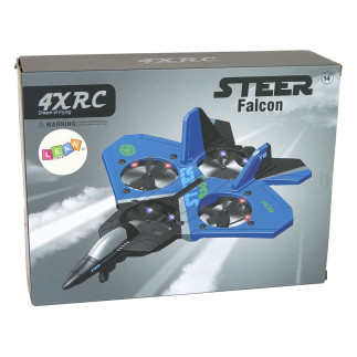 Odrzutowiec zdalnie sterowany r/c pianka 360 stopni led