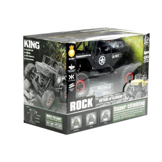 Jeep R/C zdalnie sterowany 1:18 czarny - EAN: 5907625582353