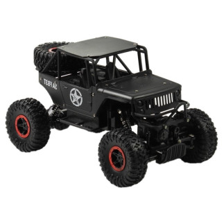 Auto zdalnie sterowane jeep r/c 1:18 czarne