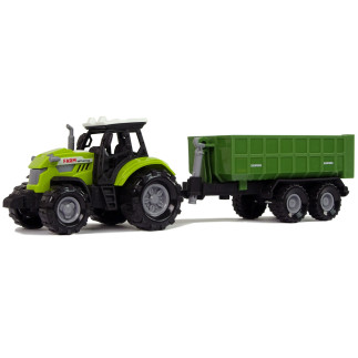 Traktor odpinana przyczepka farma dźwięk zielony