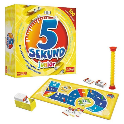 Gra planszowa 5 sekund junior trefl 01779