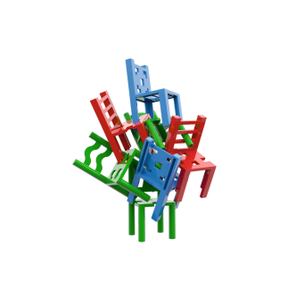 Gra zręcznościowa mistakos walka o stołki trefl 02075