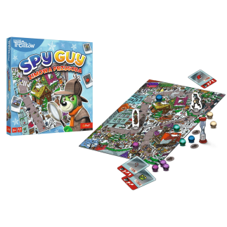 Gra spy guy zimowa przygoda rodzina treflików trefl 02516