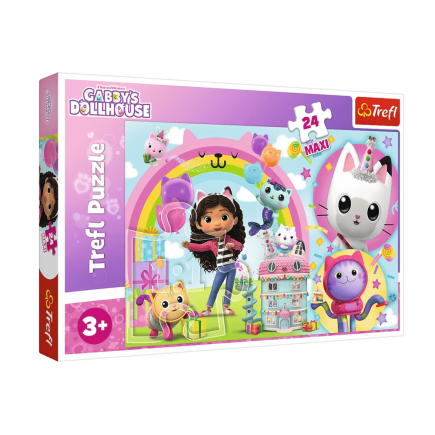Puzzle 24el. maxi wesoła gabi trefl 14353