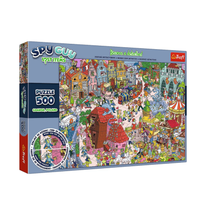 Puzzle spy guy lost items gdańsk, poland 500 el.trefl 37479