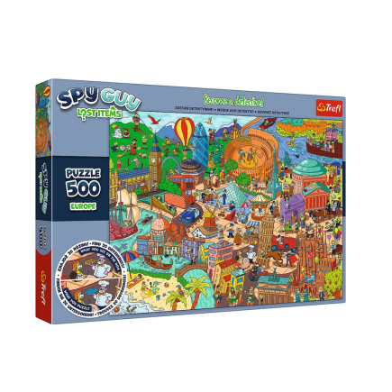 Puzzle spy guy lost items 500 el. europa trefl 37481