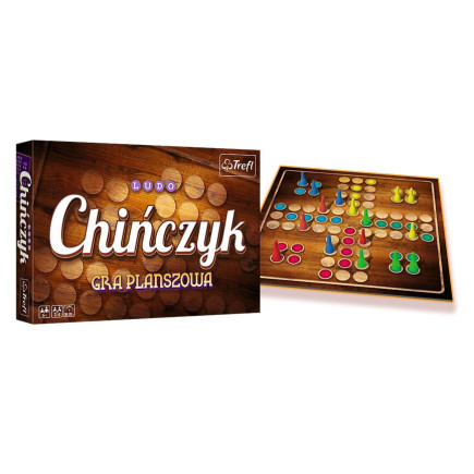 Gra planszowa chińczyk klasyczny trefl 01682