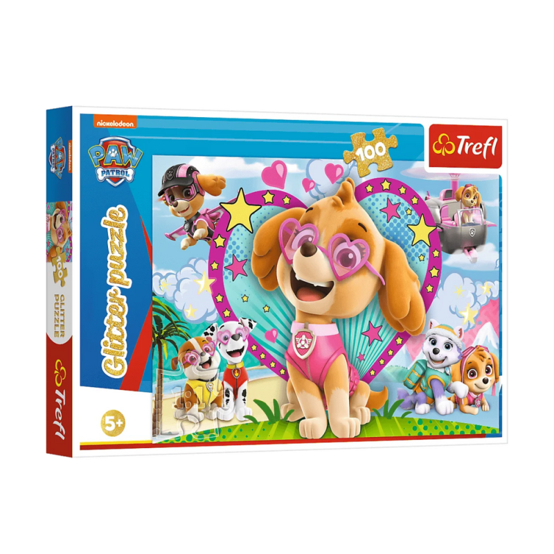 Puzzle 100el. w blasku skye Trefl 14818 - EAN: 5900511148183 Puzzle 100el. w blasku skye Trefl 14818 - EAN: 5900511148183