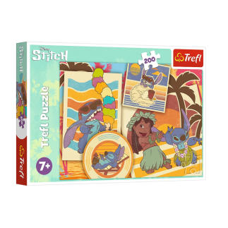 Puzzle 200el. muzyczny świat lilo & stich trefl 13304