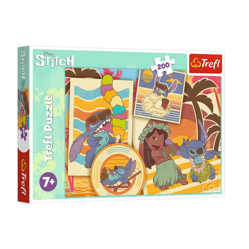 Puzzle Muzyczny Świat Lilo i Stitch - Disney Trefl 13304, EAN: 5900511133042