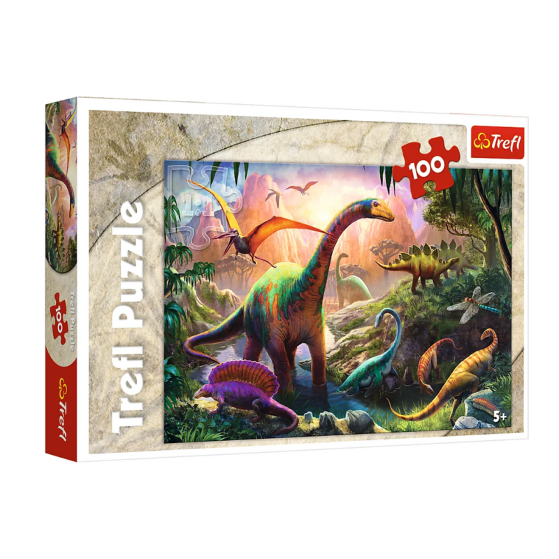 Puzzle Świat Dinozaurów - Trefl 16277, EAN: 5900511162776