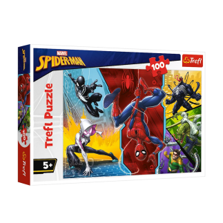 Puzzle spider-man do góry nogami trefl 16347