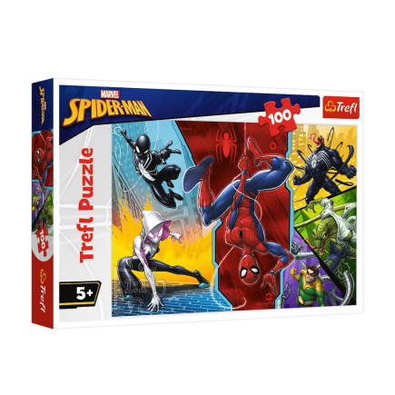 Puzzle spider-man do góry nogami trefl 16347