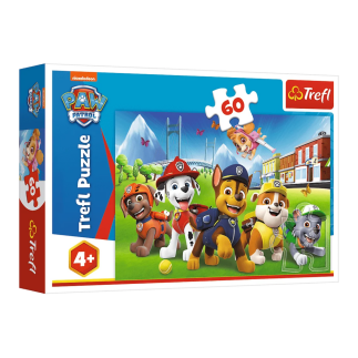 Puzzle 60el. psi patrol na polanie trefl 17375