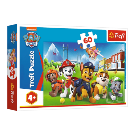 Puzzle 60el. psi patrol na polanie trefl 17375