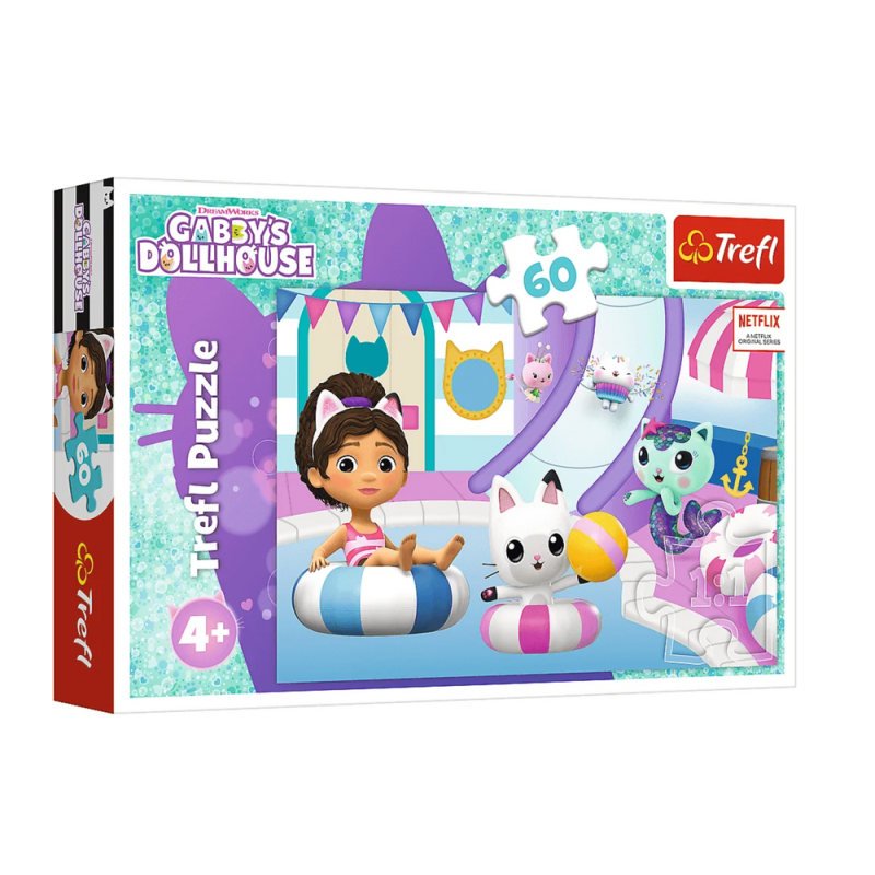 Puzzle Gabby na Basenie - Universal Gabby's Dollhouse, EAN 5900511173932