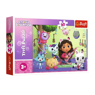 Puzzle 30el. gabi i jej uroczy domek trefl 18301