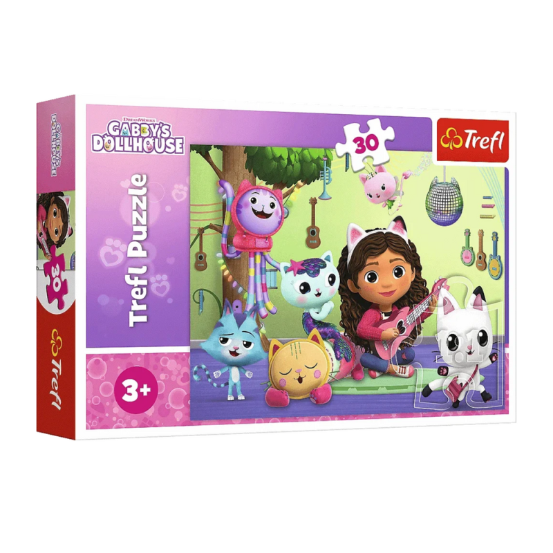 Puzzle 30 - Gabi i jej uroczy domek, Universal Gabby's Dollhouse 18301, EAN: 5900511183016