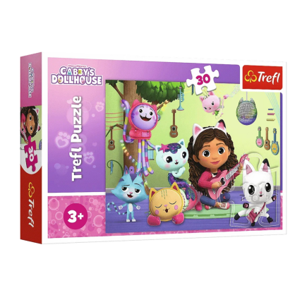 Puzzle 30el. gabi i jej uroczy domek trefl 18301