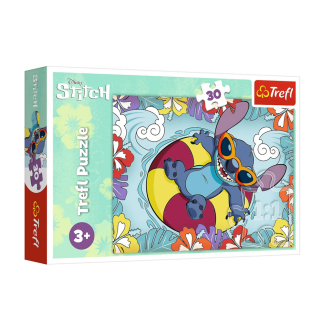 Puzzle 30el. lilo i sitch na wakacjach trefl 18305