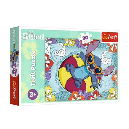 Puzzle 30el. lilo i sitch na wakacjach trefl 18305